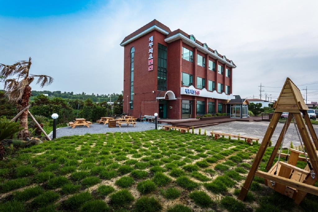 Jeju Wayo Pension מראה חיצוני תמונה