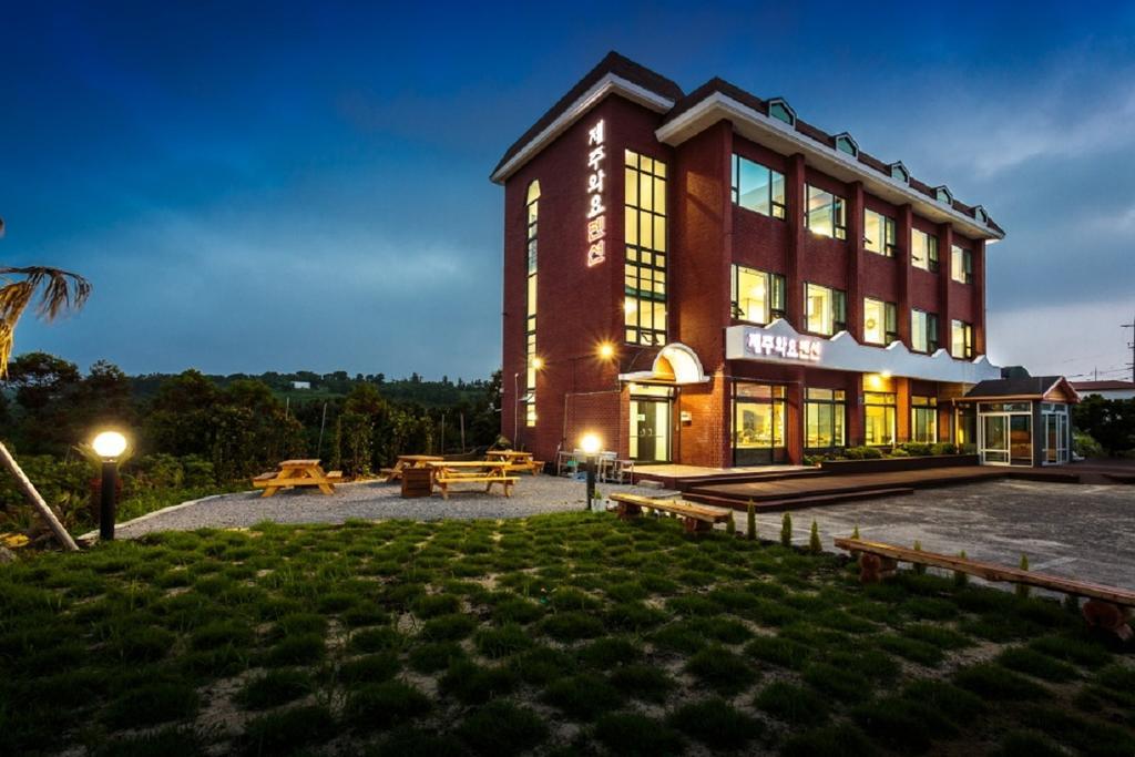 Jeju Wayo Pension מראה חיצוני תמונה